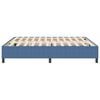 vidaXL Platform bedframe Blauw 180 x 200 cm Katoen Stof