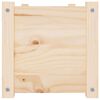 vidaXL Plantenbakken 2 st 100x31x31 cm massief grenenhout