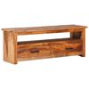 vidaXL Tv-meubel 118x30x40 cm massief hout