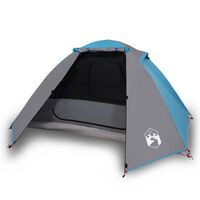 vidaXL Tent 2-persoons waterdicht blauw