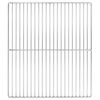 vidaXL Grillrooster 45 x 40 cm Roestvrij staal zilver