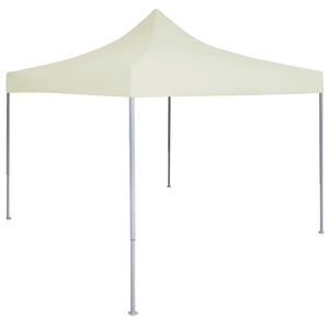 vidaXL Partytent 291 x 291 x 315 cm Cr&egrave;mekleurig Oxford Stof