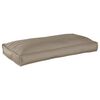 vidaXL Kussen Taupe 150 x 40 x 8 cm Oxford Stof