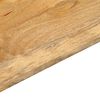 vidaXL Tafelblad rechthoekig 110x30x3,8 cm massief mangohout