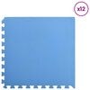 vidaXL Puzzel Oefenmatten 12 pcs Blauw 4,32 ㎡ EVA Schuim