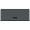vidaXL Wandkast voor Garage Antraciet 90 x 33 x 35 cm