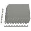 vidaXL Zwembad Grondmat 6 pcs Grijs 2,16 m&sup2; EVA Schuim