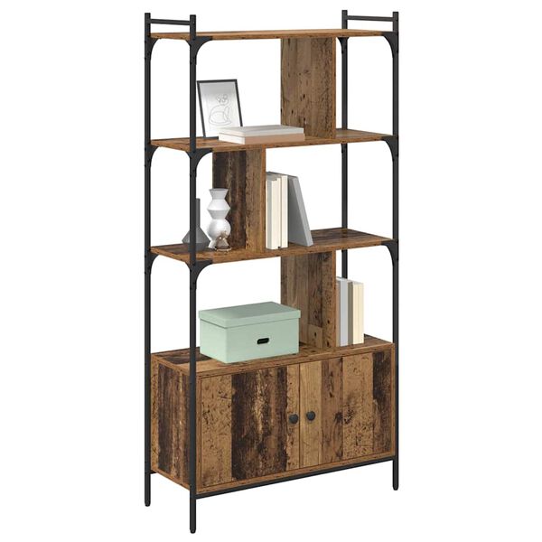 vidaXL Boekenkast Bewerkt hout