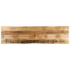 vidaXL Tafelblad met natuurlijke rand 160x40x2,5 cm massief mangohout