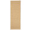 vidaXL Vloerkleed 100x300 cm natuurlijk sisal