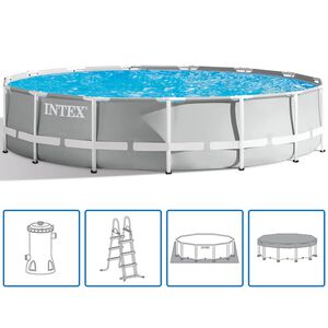 Intex Prism Frame Zwembadset 457x107 cm 26724GN