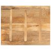 vidaXL Tafelblad rechthoekig 100x80x3,8 cm massief mangohout