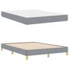 vidaXL Boxspringbed met matras Lichtgrijs 140 x 200 cm Stof