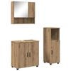 vidaXL Badkamermeubelset 3 st Artisan Eiken 61 x 35 x 64 cm