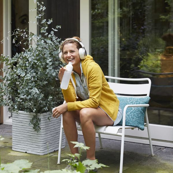 Capi Plantenbak Nature Row vierkant 30x30 cm ivoorkleurig KRWI902