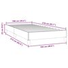 vidaXL Boxspring zonder matras fluweel roze 100x210 cm