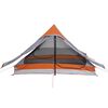 vidaXL Tent 2-persoons waterdicht grijs