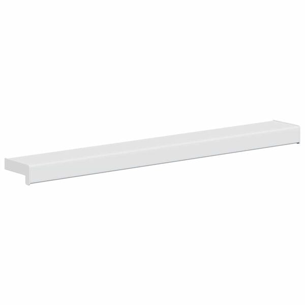 vidaXL Raamsokkel Wit 100 x 15 x 4,5 cm PVC
