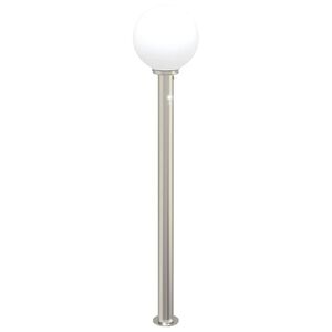vidaXL Bolderverlichting met sensor 120 cm roestvrij staal IP44