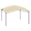 vidaXL Tuinprieel 180 g/m&sup2; 4x4x2,9 m cr&egrave;me