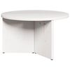 vidaXL Salontafel 2 pcs Wit Massief grenenhout