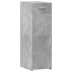 vidaXL Dressoir 30x42,5x93 cm bewerkt hout betongrijs