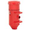vidaXL Zandstraalstofzuiger 2 gallon Koudgewalst staal Rood