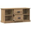 vidaXL TV-kast met lade Artisan Eiken 99,5 x 35,5 x 48 cm Bewerkt hout