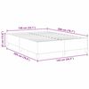 vidaXL Boxspringbed Grijs groen 140 x 200 cm Fluweel