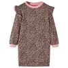 vidaXL Kinderjurk 116 middelroze