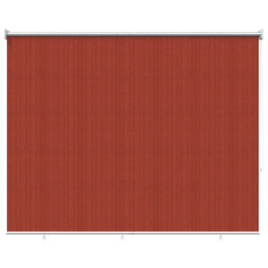 vidaXL Buitenrolgordijn 90% UV-blok Terracotta 160 x 140 cm HDPE