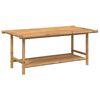 vidaXL Salontafel 110x55x45 cm bamboe