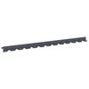 vidaXL Gazonrand 10 pcs 102 x 4 x 4 cm Staal Antracietkleurig