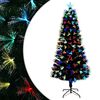 vidaXL Kunstkerstboom Groen 210 cm PVC