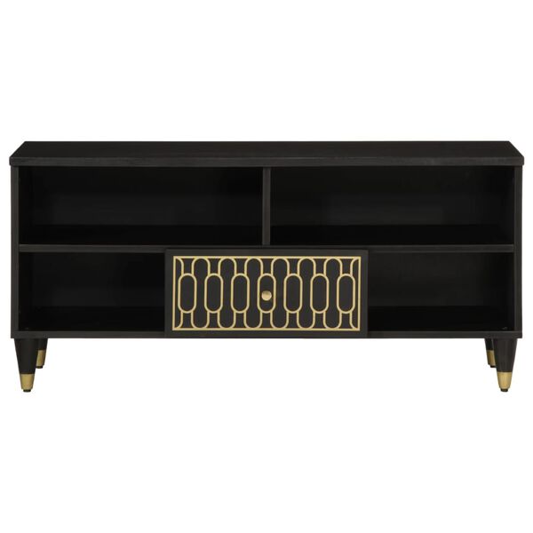 vidaXL Tv-meubel 100x33x46 cm massief mangohout