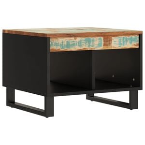 vidaXL Salontafel 55x50x40 cm massief gerecycled hout