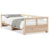 vidaXL Slaapbank zonder matras 90x190 cm massief grenenhout