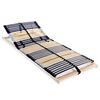 vidaXL Lattenbodem met 42 latten 7 zones 80x200 cm