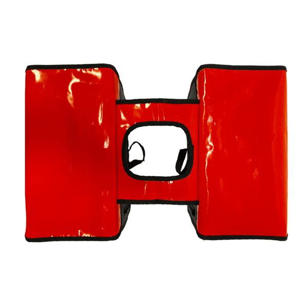 Willex Fietstas Tarpaulin 52 L rood