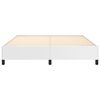vidaXL Bedframe kunstleer wit 160x200 cm