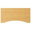 vidaXL Bureaublad 110x55x2,5 cm bamboe