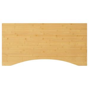 vidaXL Bureaublad 110x55x2,5 cm bamboe