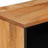 vidaXL TV-kast met opslag Naturel 80 x 31,5 x 46 cm Massief Mango Hout