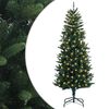 vidaXL Kunstmatige Inklapbare Kerstboom 150 cm 150 LED's Warmwit