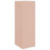 vidaXL Dressoir 34,5x39x107 cm staal roze