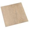 vidaXL Zelfklevende Vloerplanken Donkerbruin en Grijs 30,5 x 30,5 cm