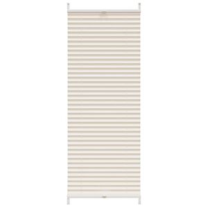 vidaXL Pliss&eacute;jaloezie 40x100cm cr&egrave;mekleurig