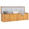 vidaXL Tuinbox 200x50x55 cm massief teakhout