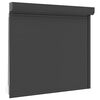 vidaXL Roljaloezie Antraciet 160 x 150 cm Aluminium en Polyurethaan
