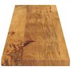 vidaXL Tafelblad rechthoekig 140x30x2,5 cm massief mangohout